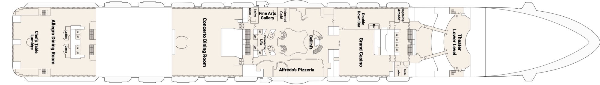Deck 6 - Fiesta plan